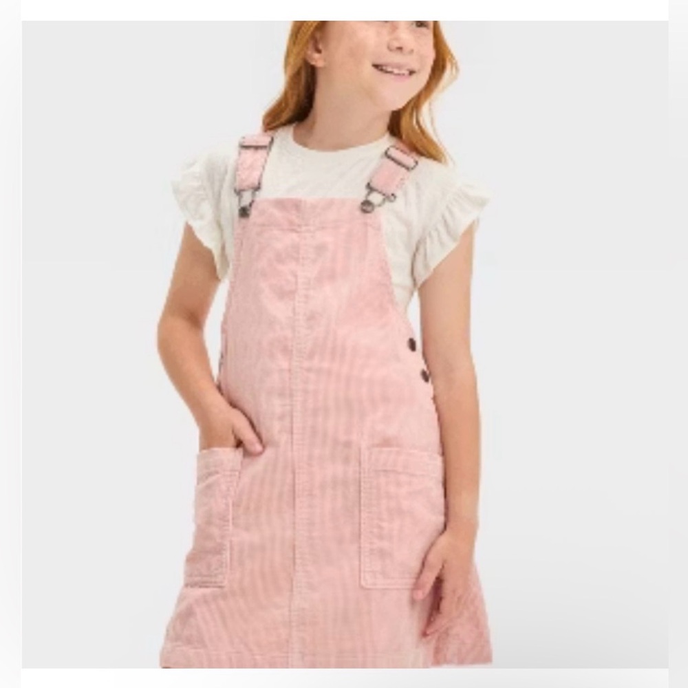 Cat & jack Girl Overall Dress - Pink